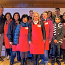 Bilder von der Aktion "Wärme schenken" der Bludenzer SPÖ-Frauen