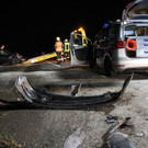 A14: Unfall mit vier Fahrzeugen bei Ausfahrt Hohenems