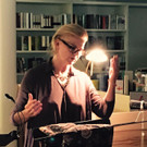 Renate Bauer liest Teresa von Avila in der ARCHE