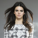 Model Kendall Jenner am Laufsteg