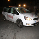 Dornbirn: Taxi überschlägt sich nach Kollision