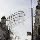 Weihnachtsbeleuchtung 2015 auf der Kärntner Straße montiert