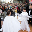 Wiener Tanzschulen eröffnen am Graben den Fasching 2015