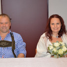 Jolanda Schädl und Reinhard Teis haben geheiratet