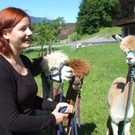 Alpaca Tiertherapie in Röns