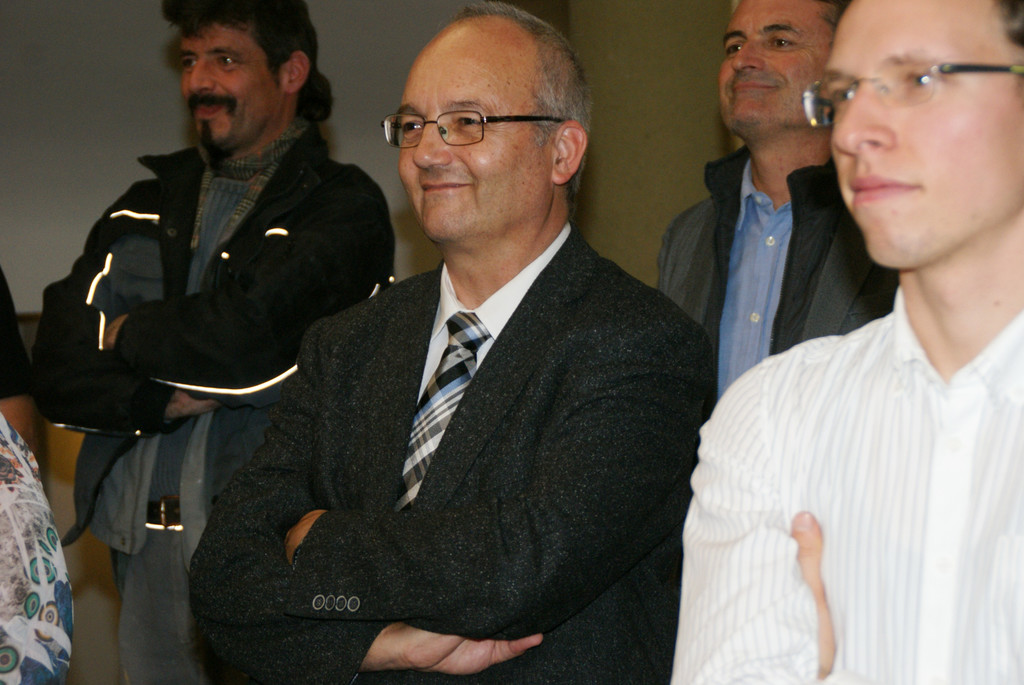 Inspektor Arno Wohlgenannt nahm an der Feier teil.JPG