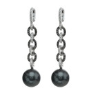 Oliver HeemeyerPearl Diamond Earrings 18kt gold_ black  white diamonds.jpg