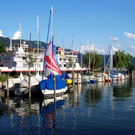 Hafen und Hafensanierung Lochau