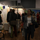 Bei der Yogamesse "Yoga Planet" 2015 im MAK Wien