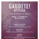 Programm GAUDETE