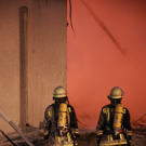 Allgäu: Großbrand in Reifenlager