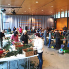 Adventkranzbinden und Suppentag