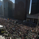 Schwulenparade in Sao Paulo