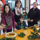 Adventkranzbinden 2015
