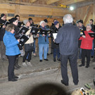Adventfeier im Wald