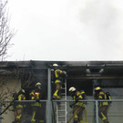 Dornbirn: Großbrand in Wohnblock