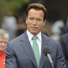 Arnold Schwarzenegger bei der Kandidaten-Wahl für November