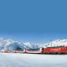 Winter-Genuss im Glacier Express