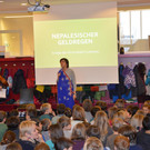 Die Volksschule Kirchdorf hat einen namhaften Betrag für die Erdbebenopfer in Nepal gesammelt.