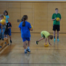 Spaß in der Ballschule.