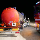 Lkw-Reifenplatzer auf der A2