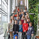 Mittelschule Rankweil West zu Besuch bei Russmedia