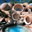 Blasen-Palast: Der "Palais Bulles" in Tourrettes-sur-Loup in Frankreich. 