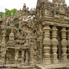 Der "Palais idéal" in Hauterives, Frankreich.