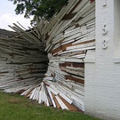 Das "Inside-Out-House" in Houston im amerikanischen Bundestaat Texas.