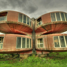 Das "Ufo-Haus" befindet sich in Sanjhih in Taiwan.