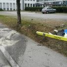 Unfallfahrt in Hohenems