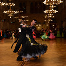 Tanzten im Festsaal des Wiener Rathauses Robert und Astrid Rheinberger