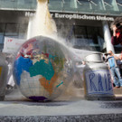 Milchbauern-Demonstration vor dem Haus der EU in Wien