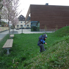 Spielplatz ohne Mülleimer