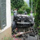Suchaktion nach schwerem Unfall in Altach