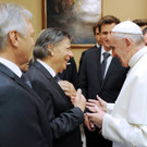 ÖSV-Team beim Papst