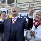 Wahlkampfabschluss von ÖVP-Kandidat