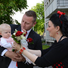 Laila Hollenstein und Gregor Dietmaier haben geheiratet