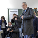 Van der Bellen bei der Wahl
