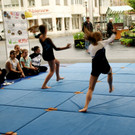 Akrobatikshow für Äthiopien