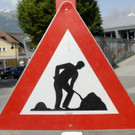 Baustelle in Schruns