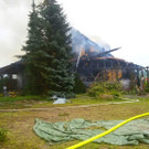 Wohnhaus in Ybbs in Vollbrand: Einsatz