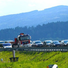 Unfall auf der A2 im Wechselabschnitt