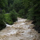 Hochwasser in Dornbirn und Schwarzach