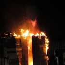 Containerbrand in Altach