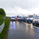 Schwerer Unfall auf A1