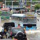Überschwemmungen in Sri Lanka