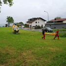 Silobrand in Hörbranz
