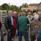 Die Seniorinnen und Senioren in der Gärtnerei.