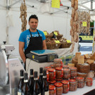 Italienischer Markt in Schruns